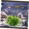 balacoo 4pcs Realistic Plastic Fish Tank Plants Fake Artificial Ferns for Aquarium Decoration view 4