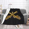 7th Cavalry Branch Wo Txt Cozy Up with Our Ultra-Soft Fleece Blanket - Perfect for Home and Travel 60"x50" view 2