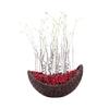Chinese Simulation Tree Flower Basket Festive Wedding Simulation Flower Decoration Indoor Living Room Porch Green Plant Decorations view 1