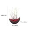 Chinese Simulation Tree Flower Basket Festive Wedding Simulation Flower Decoration Indoor Living Room Porch Green Plant Decorations view 2