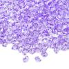 Featuman Purple Crystal Gems Plastic Jewels, 400 Pcs Fake Crystals Acrylic Gems Vase Fillers for Centerpieces, Fake Diamonds Plastic Ice Cubes for Board Gaming, Table Decor, Beach Theme Party view 1