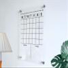 Acrylic Monthly and Weekly Wall Calendar - Personalized Dry Erase Board, Vertical Wall Calendar, Monthly and Weekly Calendar, Housewarming Gift, Goals, To Do (14"x18", Colorful Package) view 2
