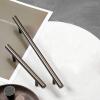 Brass Cupboard Handles Solid Handle T Bar Row Handle Brass Door Handles Kitchen Cupboard Handles Furniture Handles Brass Classic Door Handles Drawer Knobs-Brown||Hole Distance: 128mm view 4