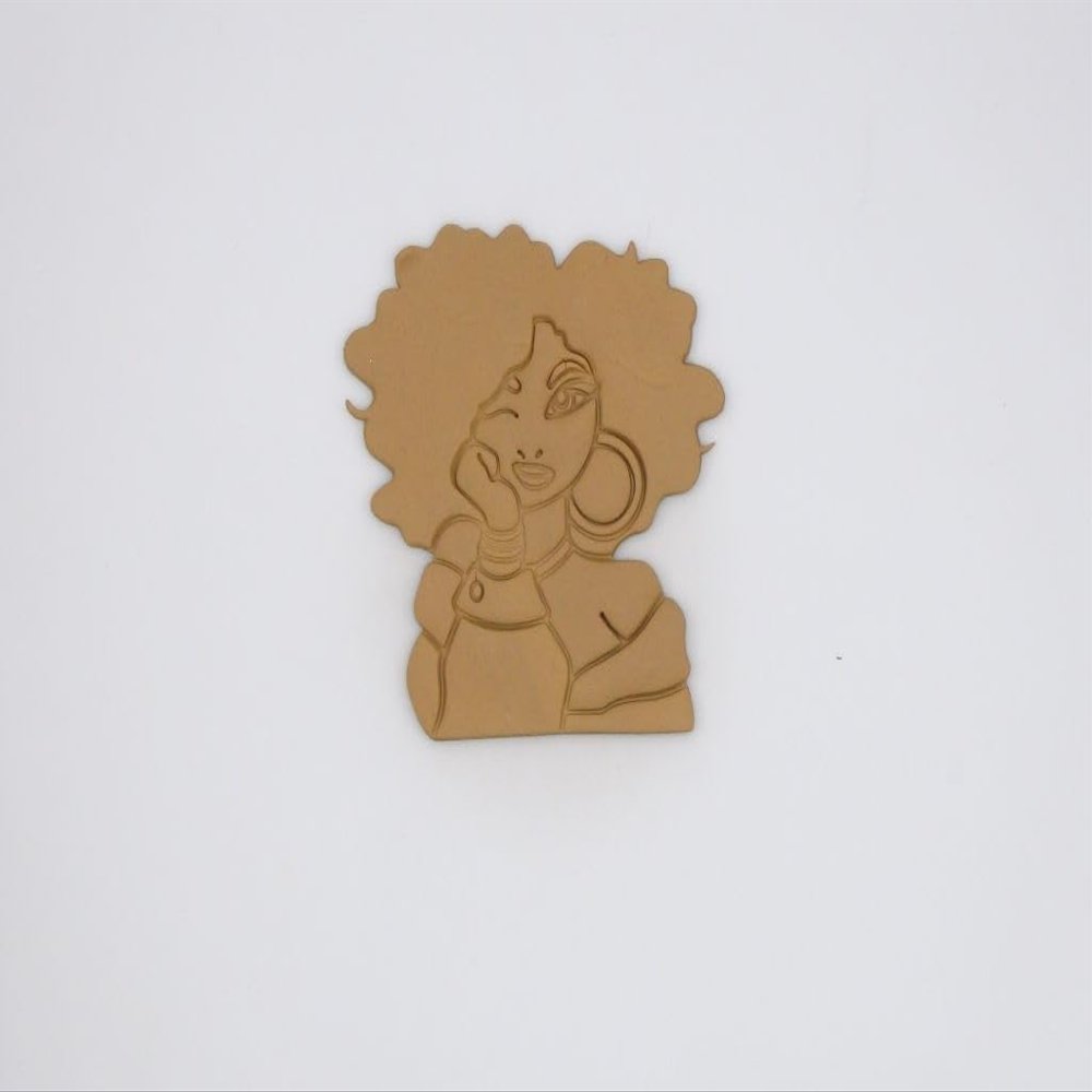 Afro Girl 266-I622 Cookie Cutter