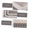 Zerodeko 3pcs Rattan Woven Storage Baskets Decorative Indoor Organizers for Makeup Toys Books and Sundries Stylish Grey Bins for Home Use Versatile and Multi-purpose view 3