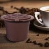 3Pcs Reusable Coffee Capsules Filter Refillable Capsules Pods for Household Use Brown Compatible with Standard Machines view 4