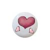 Cute as a Bug Country Valentine by tw - Farm Fresh Knobs Design Ceramic Cabinet Kitchen Bathroom Bedroom Furniture Handles or Pulls w/Glossy Finish 1.5 x 1.5 Inches (hearts1) view 1