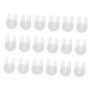 OSALADI 100pcs Sink Drain Rack Cover Friction Iron Rack Feet Sink Wire Protective Feet view 1