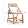 GMZ&KEHC Height Adjustable Study Chair, Made of Rubber Wood, Ergonomic Design Sitting Posture Correction with Comfortable Backrest, for Studying, Reading,B view 2
