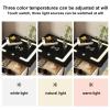 Smart Nightstand, Nightstand with Wireless Charging Station, Floating Nightstand, Smart Side Table, Night Stand with Led Lights, for Living Room, Bedroom (Color : White, Size : L-48CM/18.9IN) view 4