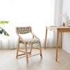 GMZ&KEHC Kids Study Chair with Adjustable Pedal, Made of Bent Wood,Ergonomic Design Sitting Posture Correction with Comfortable Backrest, 6 Level Height Adjustable,D view 2