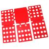 DOACT Clothes Folder, Shirt Folding Board for Travel Portable PP Material Quick Easy to Fold Compact Lightweight Space-Saving Red view 1