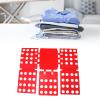 DOACT Clothes Folder, Shirt Folding Board for Travel Portable PP Material Quick Easy to Fold Compact Lightweight Space-Saving Red view 3