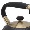 3.5 Liter Whistling Tea Kettle, Stovetop with Cool Grip Ergonomic Handle, Teakettle Classic Teapot Stainless Steel Tea Pots for Stove Top with Thin Fast Heating Bas, view 4
