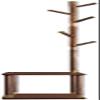 Katzowen Coat Rack Coat Tree Hall Tree Coat Hanger Stand Integrated Shoe Changing Stool Coat Stand Living Room Bedroom Corridor Creative Multifunctional Floor Coat Shelf Free Standing Coat Rack view 1