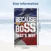 Because I'm The Boss That's Why Cool Summer Absorbent Bath Towels Resist Sweat 52x32 in view 4
