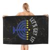 Happy Hanukkah Cool Summer Absorbent Bath Towels Resist Sweat 52x32 in view 2