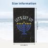Happy Hanukkah Cool Summer Absorbent Bath Towels Resist Sweat 52x32 in view 4