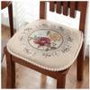MOODMUSE Dining Chair Cushion,2/4/6 Pack European Style Chair Pad with Ties Non Slip Kitchen Chair Cushion and Seat Cushion with Machine Washable Cover (Color : Color 2, Size : 2 Pack) view 2