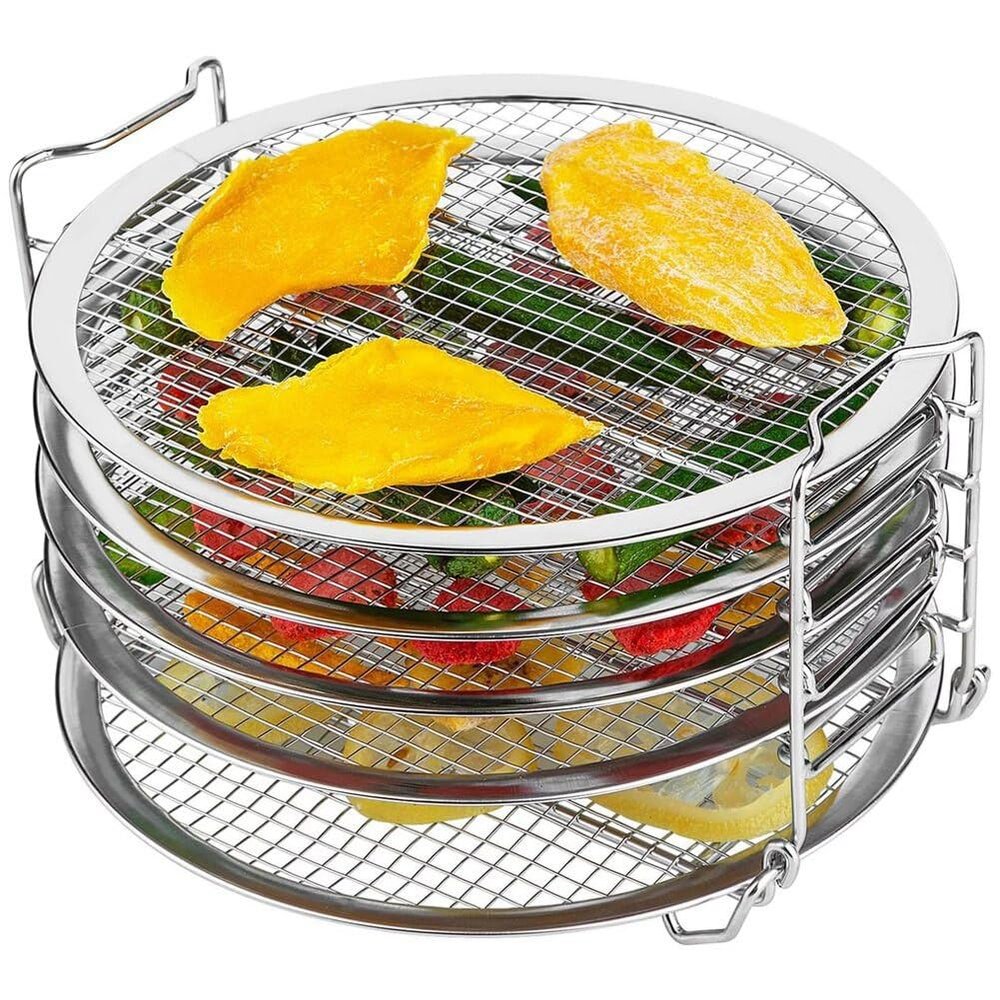 Dehydrator Rack, Rack fit for Ninja Foodi Accesories, Pressure Cooker and Air Fryer - Stainless Steel