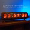 TPHRAVAL ixie Tube Clock Former Soviet Union IN12 Glow Tube Clock Multiple Control Clocks Automatic Brightness Adjustment,Solid Wood Clock,Desktop Decorative Clock Creative Gifts (6 Tube) view 4