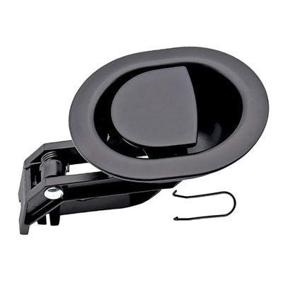 Recliner Release Black Plastic Pull Handle Replacement Part for Sofa Chair
