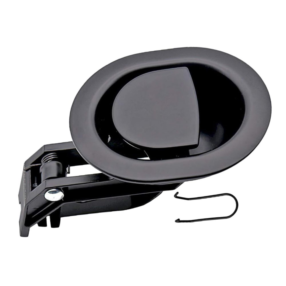 Recliner Release Black Plastic Pull Handle Replacement Part for Sofa Chair