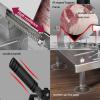Manual Meat Slicer, Frozen Meat Slicer Machine Stainless Steel, Food Slicer Machine Adjustable Thickness, Meat Cutter M-Shaped Support Frame, for Home Cooking of Hot Pot view 4
