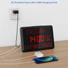 Raynic Digital Clock, 11.5" Large Display Digital Calendar Clock with Day and Date, Indoor Temperature, Adjustable Brightness, Snooze,12/24H, DST for Home, Office, Elderly view 3