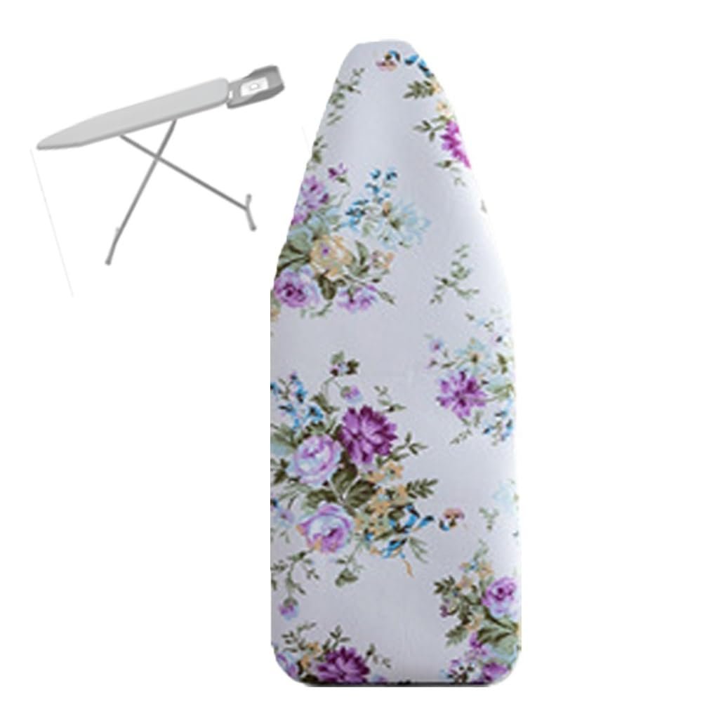 NILZA Ironing Board Pad 100% Cotton, Replacement Ironing Board Cover Heavy Duty Ironing Board Cover and Pad, Standard Size Iron Board Cover, 34x17in 58x19in (Color : 87 * 42cm(34 * 17in), Size : C)