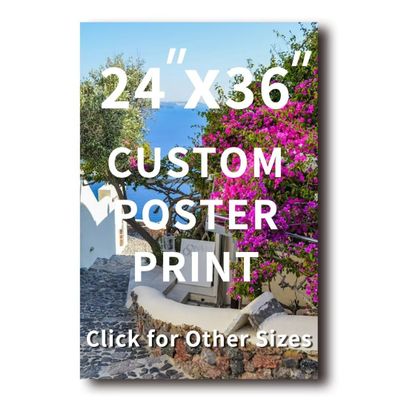 Upload Picture/Photo Custom Posters Custom Canvas Print Posters Personalized Wall Art Gifts for Family and Friends - 24x36 inches
