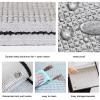 Aluminum Foil Reflective Window Film,Sun Block Heat Control Anti UV Window Tint,Blackout Privacy Window Film,Non-Adhesive Window Stickers,Thermal Insulation Film,for Home Office (31''x59'') view 4