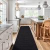 Gotohipi Runner Rug 4'x22'Indoor Outdoor Utility Carpet,Area Rugs with Non Slip Rubber Backing for Hallway Kitchen Entryway Balcony Garage Stair Laundry Room view 1