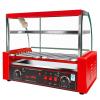 ENPAP Electric Grill Cooker Machine, 30 Hot Dog 7 Roller with Cover, Commercial Grade, Stainless Steel view 1