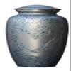 Adult Cremation Urns for Male/Female  Funeral Urn for Human Ashes  Decorative Urns for Ashes, Large Keepsake Box (Silver) view 1