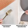 PU Leather Bed Headboard Slipcover Stretch Head Borad Cover,Stretch Super Soft Comfotable Headboard Cover,Washable Anti-Dirty Headboard Protector Bed Head Dustproof Bed Head Cover (Color06,47.2in) view 4