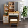 BOBONI Wooden Dressing Table Storage Cabinet Dressing Cabinet Dressing Table Bedroom Small Dressing Table Modern Simple Dressing Table Makeup Table view 3