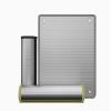 AIROTRON Anti Glare Window Film,Privacy Protection Double Face Glass Film,Aluminum Foil Reflective Window Film,Non Adhesive Blackout Window Tint Film,Customizable,for Office,Bathroom (45x59in) view 1