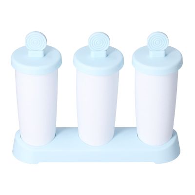 2pcs Ice pops, 3 Grids Silicone Popsicle, Easy Release Popsicle Maker, Reusable Homemade Popsicle mildew for babies Summer personally constructed Popsicle, bpas for f ree