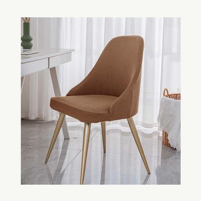 XGANGM Curved Back Dining Room Chairs Covers with Arms Set of 4/6/2 Dining Chair Slipcovers Large/Small Back Modern Accent Stretch Wingback Side Chair Cover Slipcover Kitchen,#12small,4PCS