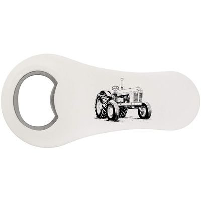 Azeeda 'Tractor' Bottle Opener Fridge Magnet (BO00074631)