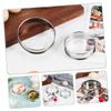 Hemoton 12pcs Pizza Tools Pizza Baking Tool Mousse Rings Baking Gadgets Stainless Steel Rings view 2