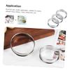 Hemoton 12pcs Pizza Tools Pizza Baking Tool Mousse Rings Baking Gadgets Stainless Steel Rings view 3