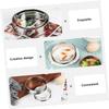 Hemoton 12pcs Pizza Tools Pizza Baking Tool Mousse Rings Baking Gadgets Stainless Steel Rings view 4