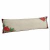 Christmas Holly Body Pillowcase,Soft Bed Throw Pillow Covers Decorative Sofa Couch Long Lumbar Bolster Pillow Sham Cushion Case Envelope Closure,Xmas Pine Poinsettia Rustic Retro Plaid Red 20"x54" view 1