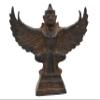 7.5 "Office Desk Art Decorative Valuable Collection Thai Gift Phraya Krut Garuda Statue Asian Antiques Collectible Wealth Lucky fortune view 2