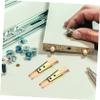 GRIRIW 4 Pairs Sofa Sleeper Sectional Metal Bedframe Sofa Sleeper Couch Interlocking Sofa Buckle Sectional Sofa Sectional Sofa Connector Fixing Furniture Connector Replacement Couch Bolt view 4