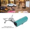 SUNGOOYUE Portable Cassette Stove, Cassette Gas Furnace, Foldable Cassette Stove with Heat Conducting Sheet Portable Butane Gas Furnace for Outdoor Camping (Green) view 3