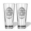 Alterd Industries Personalized Engraved Wedding Anniversary Beer Pint Glasses Gift Box Set - 50th Anniversary Wine Glasses for Couples | Vintage Anniversary Gift (Pint Glasses) view 1