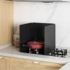 Anti Splatter Guard Oil Splatter Screen Anti Splatter Shield for Stove Top Cooktop Splatter Guard for Cooking Splatter Screen Foldable Backsplash Protector Camping Cooker Wind Screen view 2